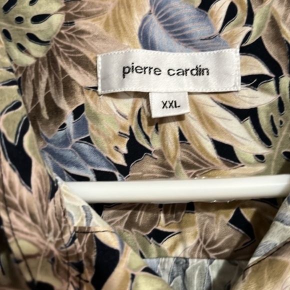 Pierre Cardin xxl button up resort cruise Hawaii vacay travel vintage - Picture 3 of 3